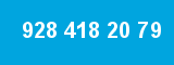 928 418 20 79